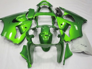 2000-2002 Metallic Green ZX6R Fairings