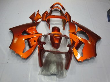 2000-2002 Orange ZX6R Fairings