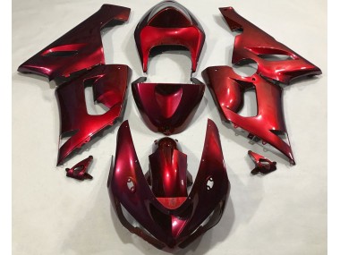 2005-2006 Metallic Red ZX6R Fairings