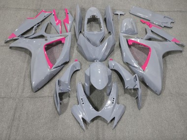 2006-2007 Nardo and Pink Trim GSXR 600-750 Fairings