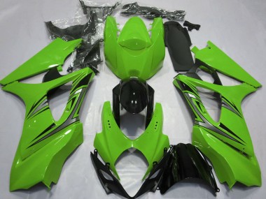 2007-2008 Green OEM Style GSXR 1000 Fairings