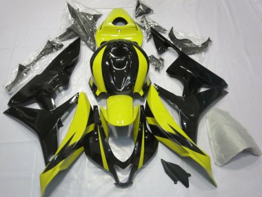 2007-2008 Yellow and Black OEM Design CBR600RR Fairings