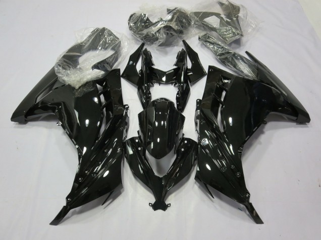 2013-2018 Black Gloss Ninja 300 Fairings