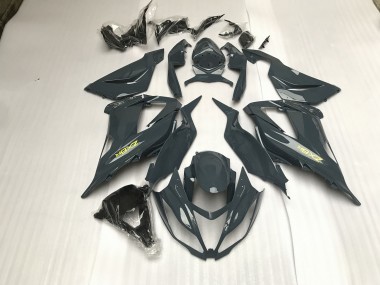 2013-2018 Gloss Grey ZX6R Fairings